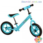 Беговел KIDS 12 д. M 3142-2 голубой